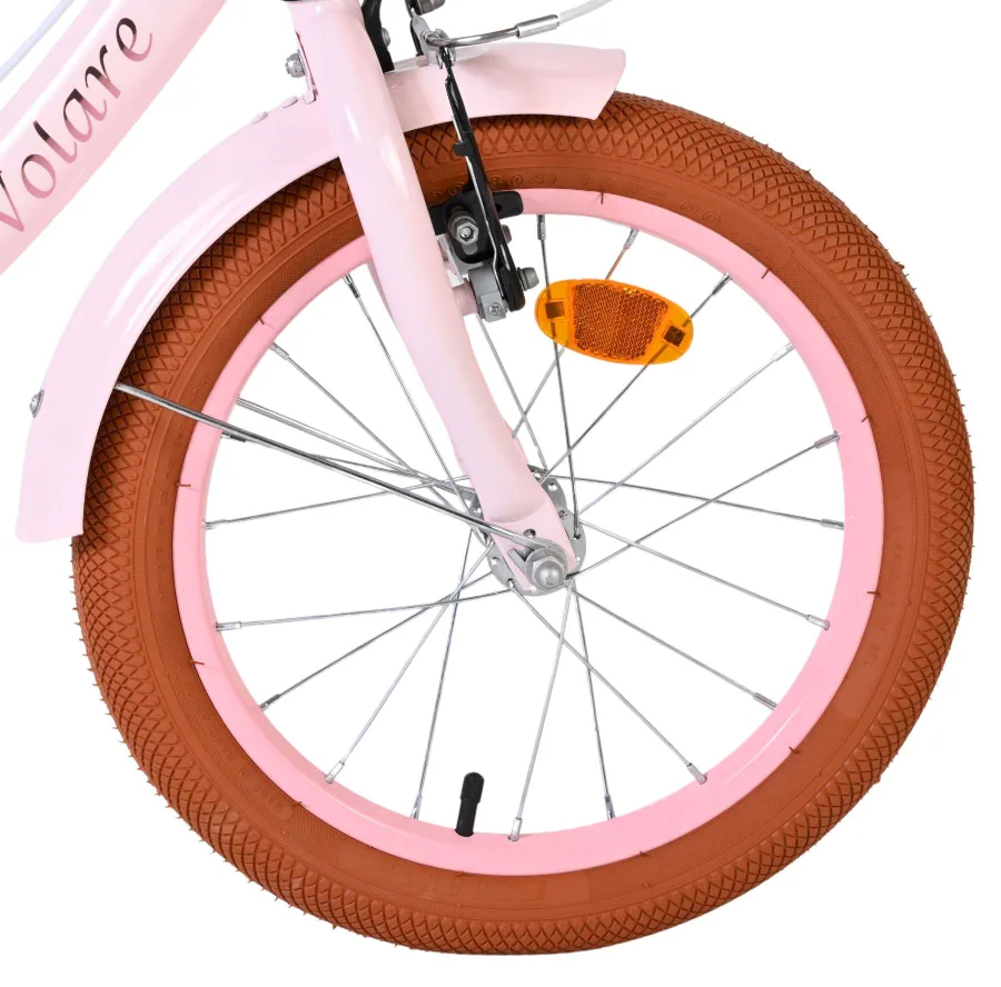 Volare Ashley Kinderfiets - Meisjes - 16 inch - Roze - Twee Handremmen — foto 3