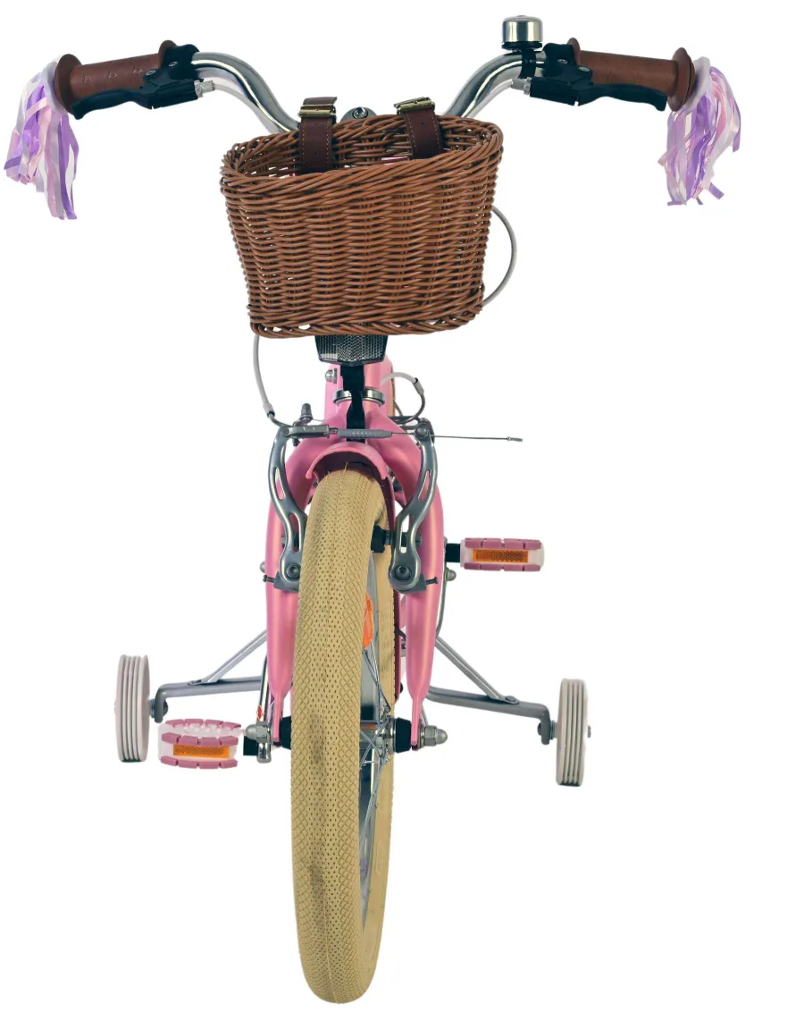 Volare Blossom Kinderfiets – Meisjes – 16 inch – Roze – Twee Handremmen — foto 9