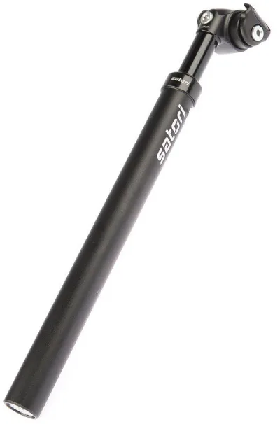 Zadelpen verend Satori Elegance LT ø27.2 mm / 350 mm - mat zwart
