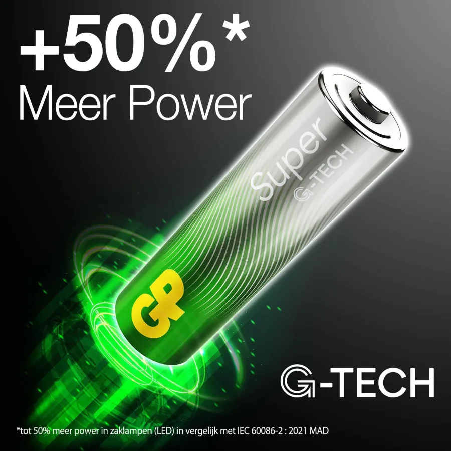 Super Alkaline AAA-batterijen 12PK — foto 4
