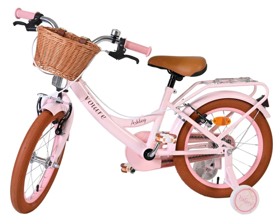 Volare Ashley Kinderfiets - Meisjes - 16 inch - Roze - Twee Handremmen — foto 8