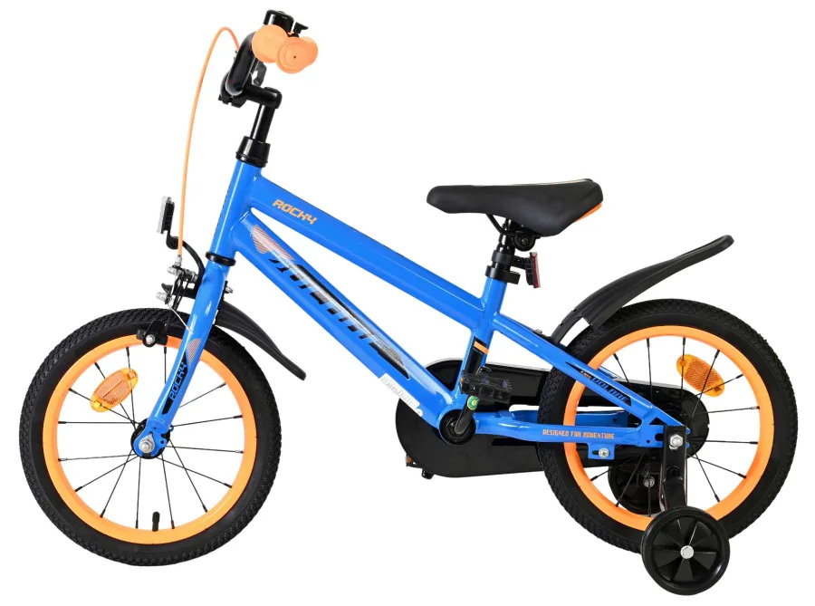 Volare Rocky Kinderfiets – Jongens – 14 inch – Blauw — foto 9