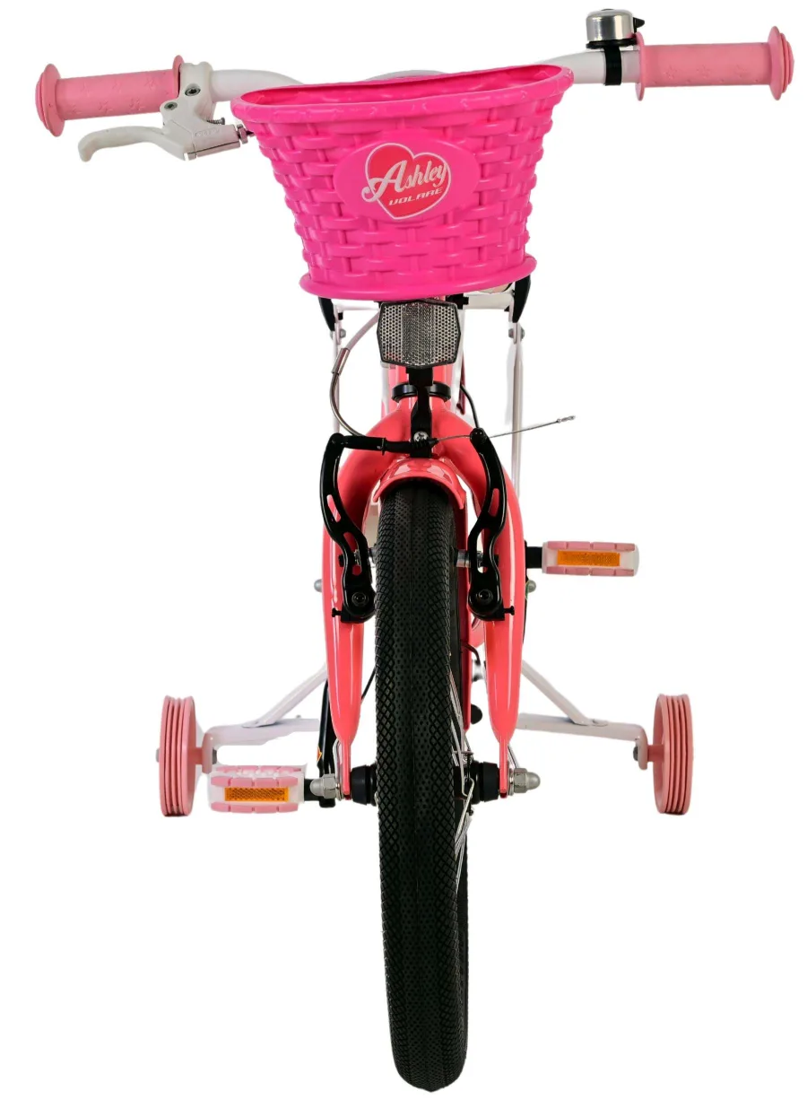 Volare Ashley Kinderfiets – Meisjes – 16 inch – Roze/Rood — foto 9