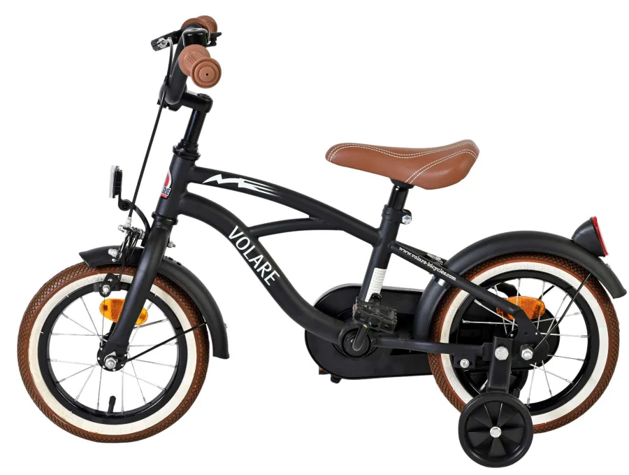 Volare Black Cruiser Kinderfiets – Jongens – 12 inch – Zwart — foto 9