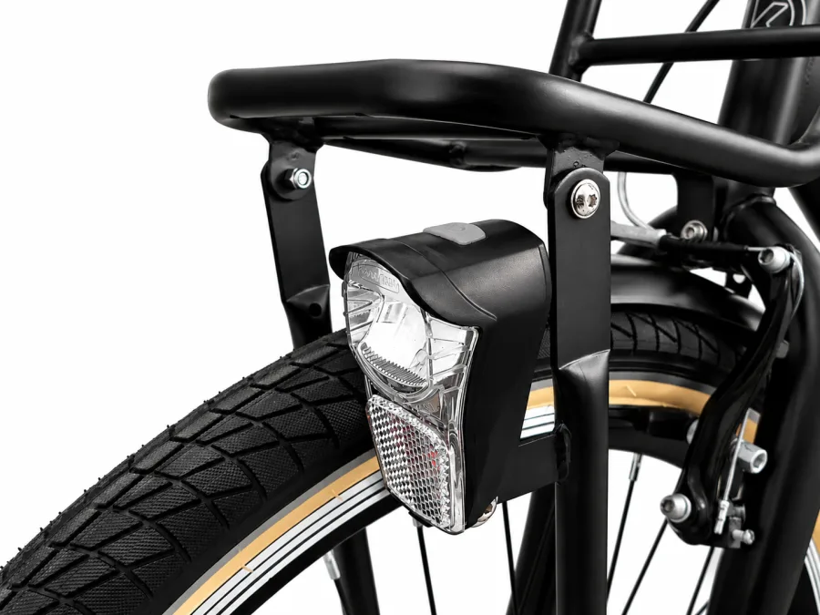 Kinderfiets Kyoso Blossom Classic 20 inch remnaaf mat zwart — foto 6