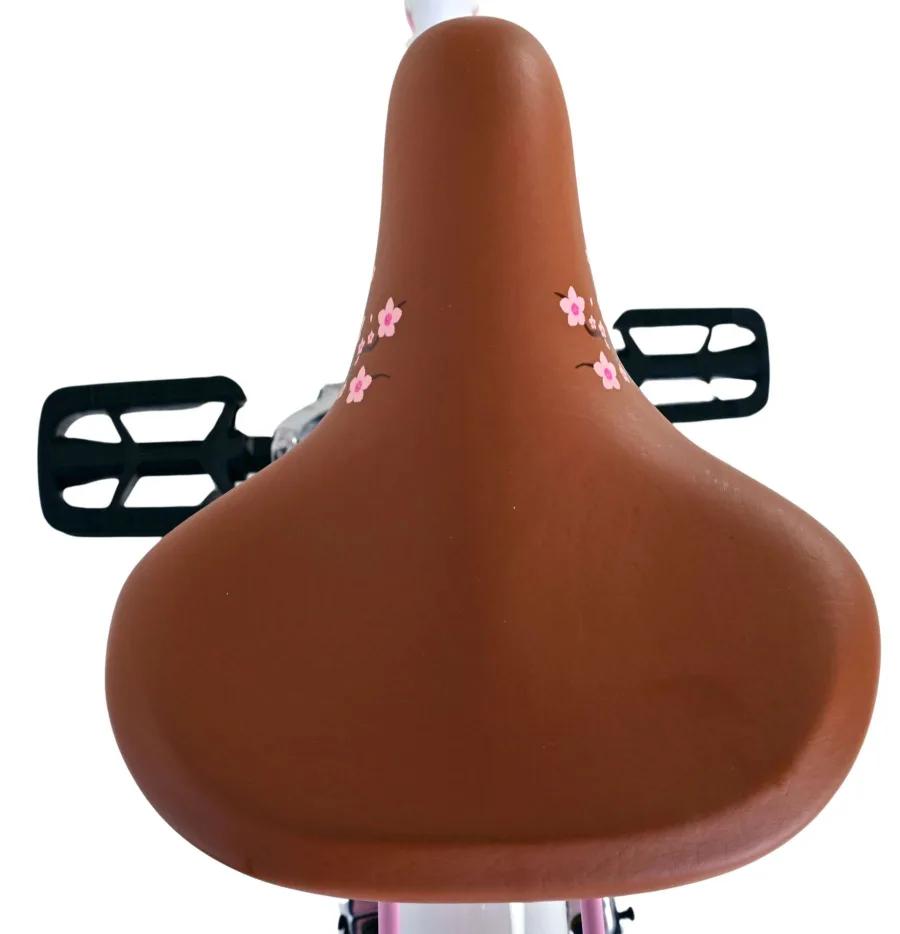 Volare Blossom Kinderfiets – Meisjes – 24 inch – Wit – Twee handremmen — foto 6