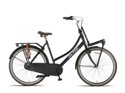 Altec Dutch 28inch Transportfiets N-3 57cm Mat Zwart