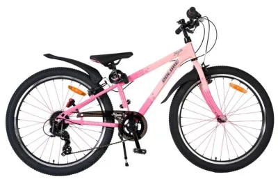 Volare Mystic Kinderfiets – 24 inch – Roze – 7 speed