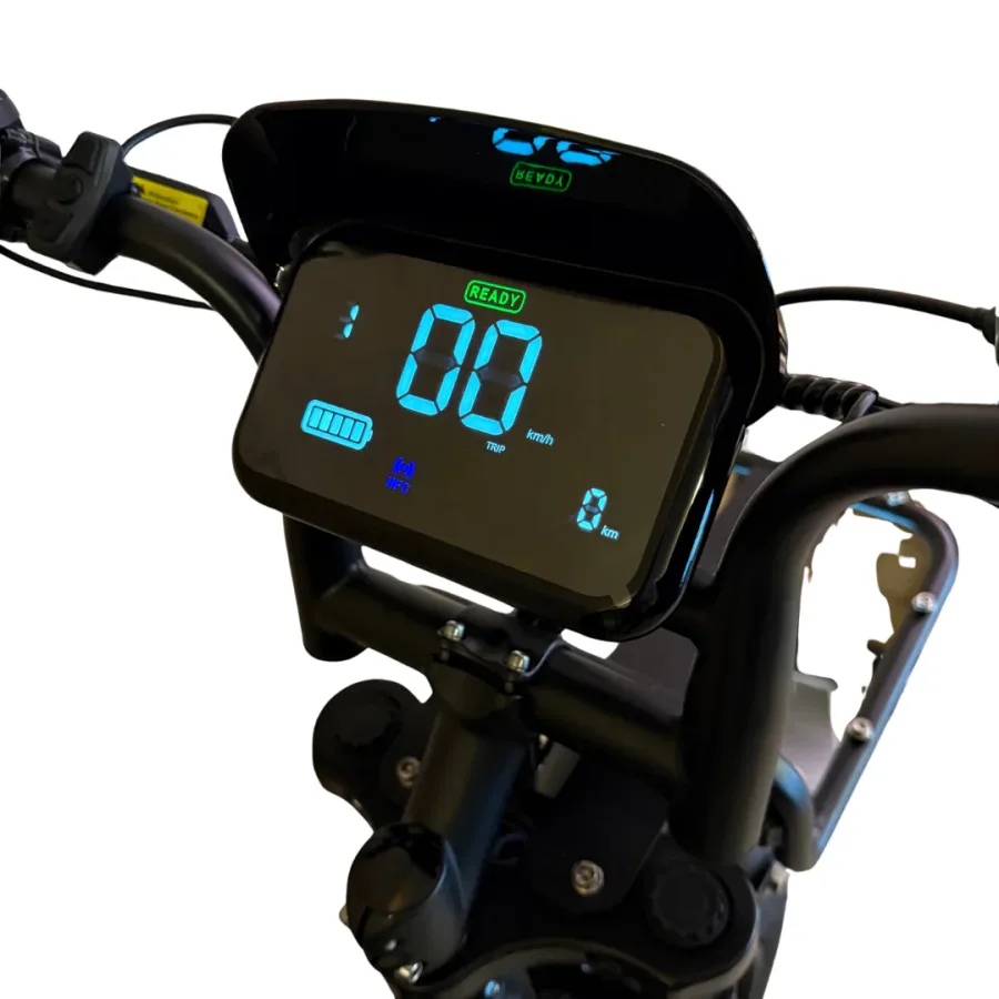 OUXI V8 Ultra Fat-bike Zwart — foto 7