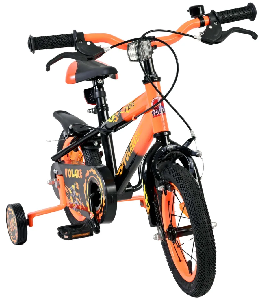 Volare Strike Kinderfiets - Jongens - 12 inch - Oranje - Twee Handremmen — foto 5