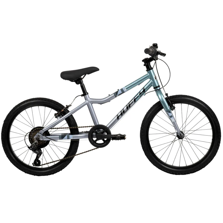 Literide Kinderfiets – Jongens – 20 inch – Turquoise/Zilver – Twee handremmen