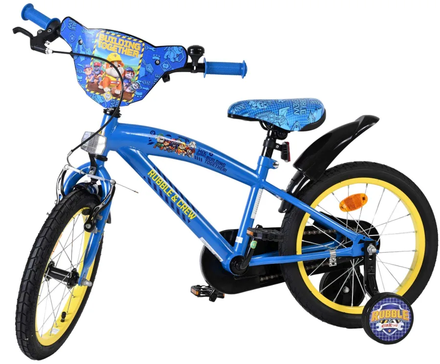 Rubble & Crew Kinderfiets – Jongens – 16 inch – Blauw — foto 11
