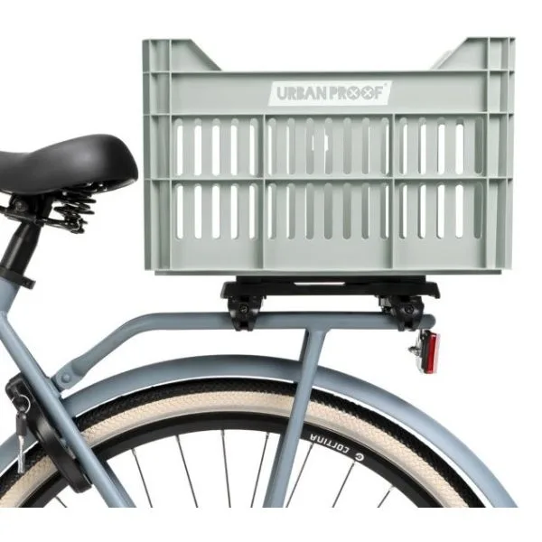 Gerecyclede Fietskrat Urban Proof Click 30 Liter Mistig mintgroen — foto 4