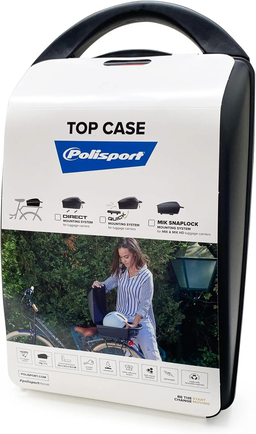Polisport Topkoffer met MIK-HD bevestigingssysteem 11L — foto 12