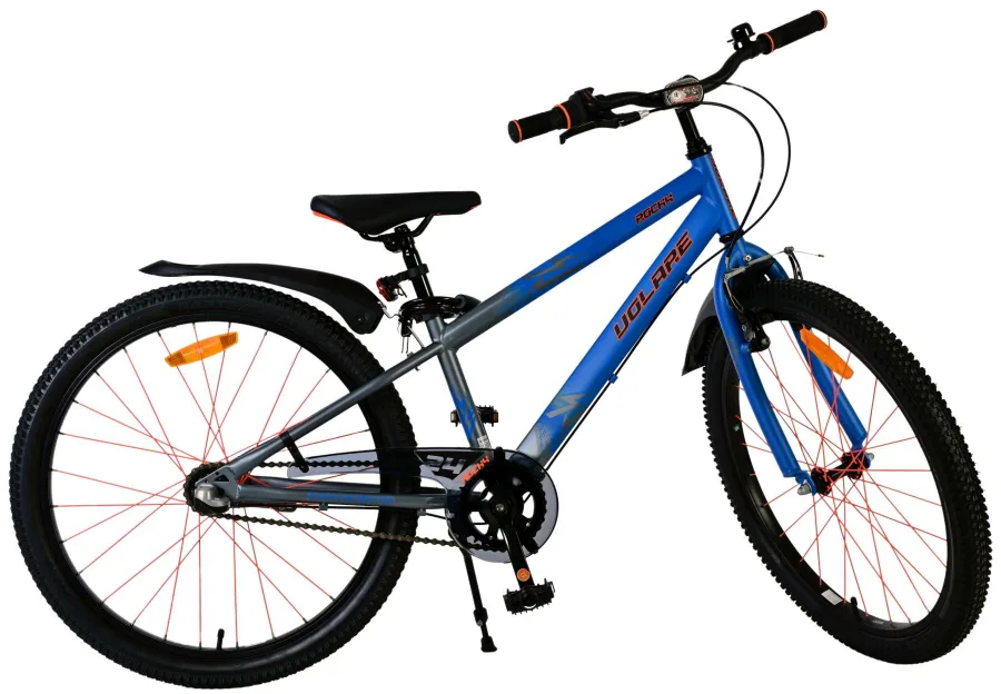 Volare Rocky Kinderfiets – 24 inch – Blauw – Shimano Nexus 3 versnellingen — foto 14