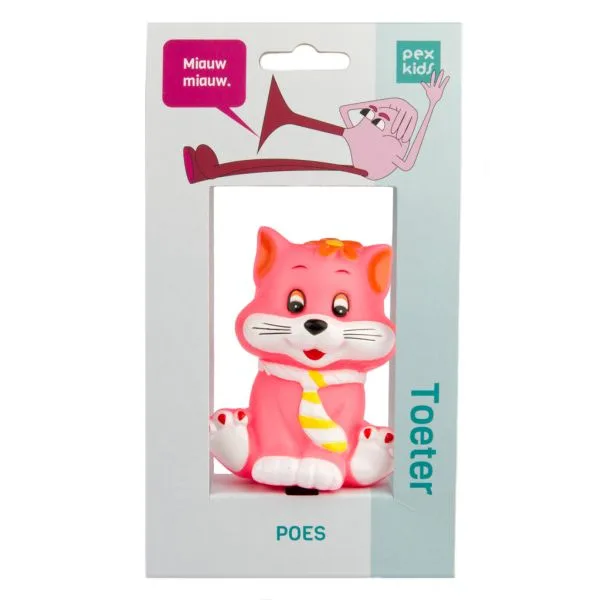 Fietstoeter PexKids Poes – roze — foto 2