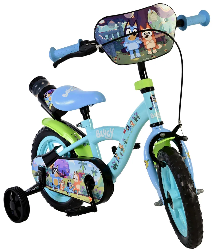 Bluey Kinderfiets – Jongens – Mag Wheels – 12 inch – Blauw — foto 9