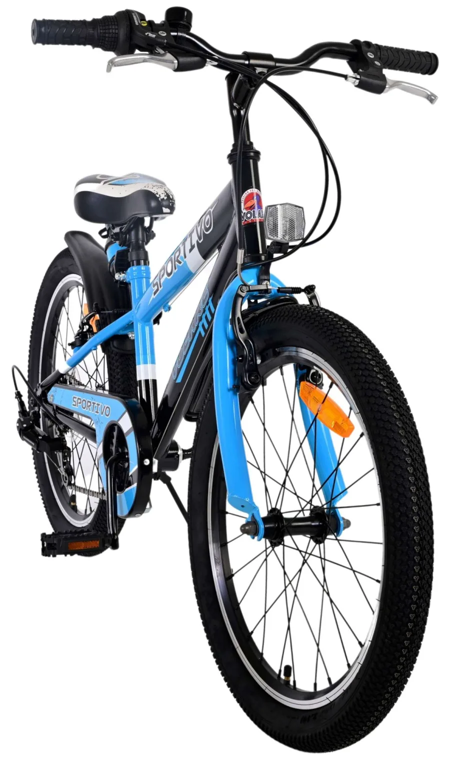 Volare Sportivo Kinderfiets – Jongens – 20 inch – Blauw – 7 versnellingen — foto 10