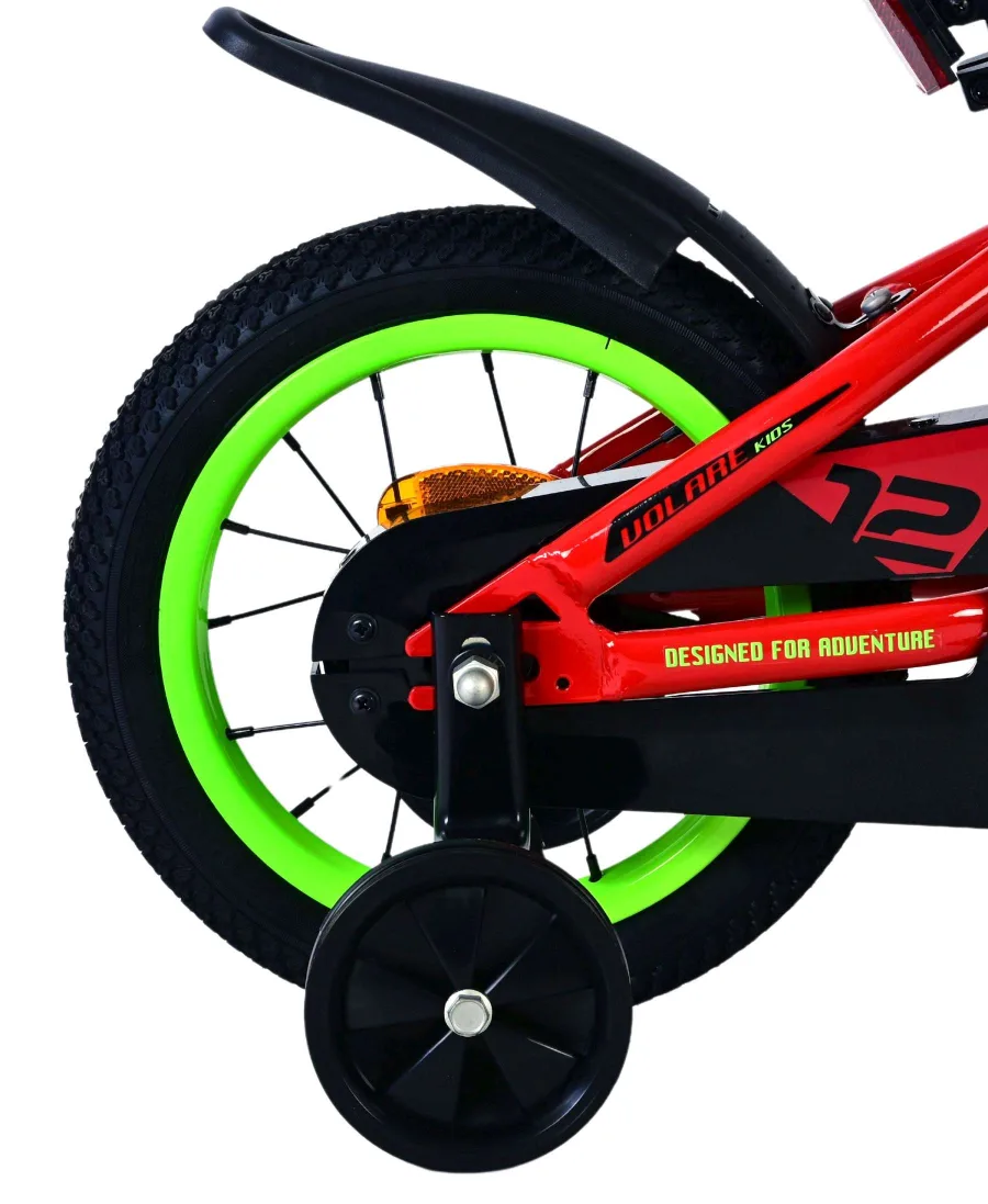 Volare Rocky Kinderfiets – Jongens – 12 inch – Rood — foto 2