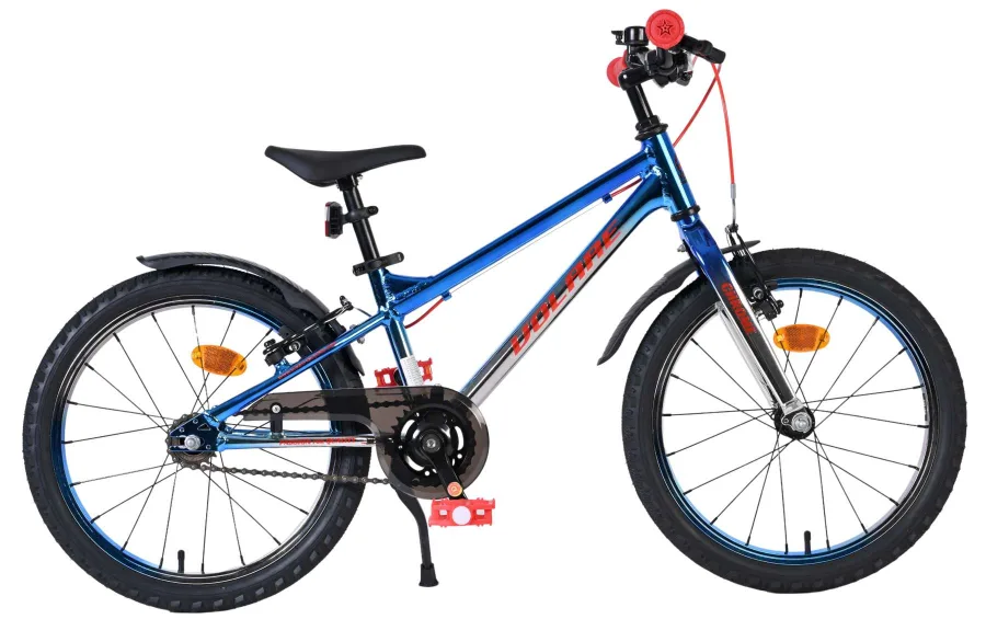 Volare Chrome Children's bike - Boys - 20 inch - Blue Silver - 6 gears