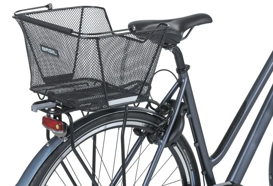Fietsmand Basil Lesto met MIK bevestiging  zwart — foto 10