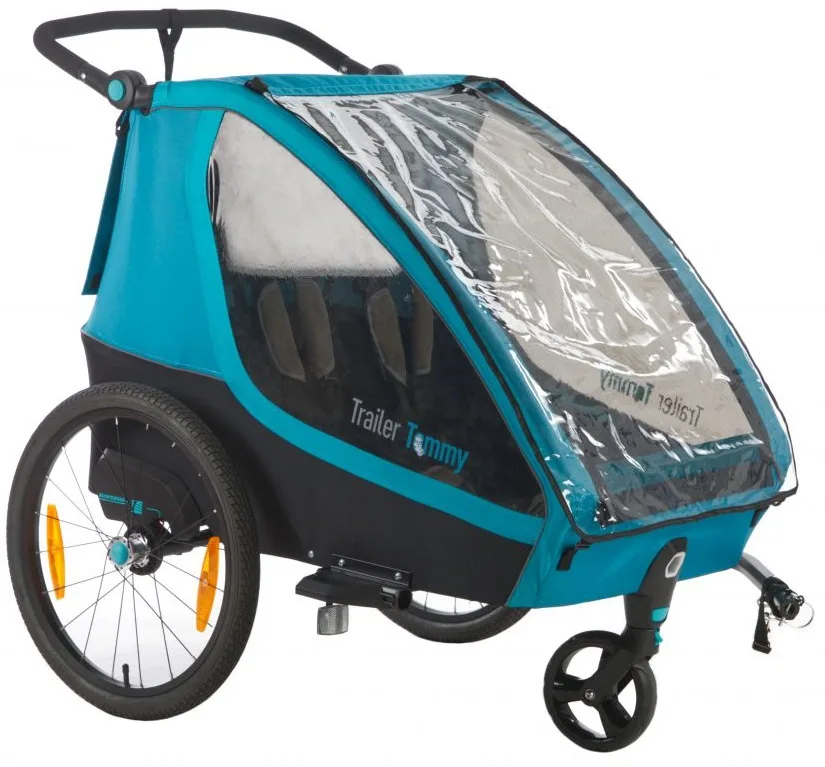 Kindertrailer Mirage Tommy - aluminium frame — foto 8