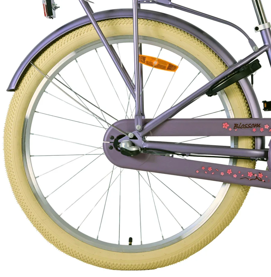 Volare Blossom Kinderfiets - Meisjes - 26 inch - Paars - Shimano Nexus 3 — foto 2