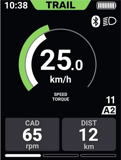 E-bike display / fietscomputer Shimano STEPS SC-E610 zonder houder — foto 3