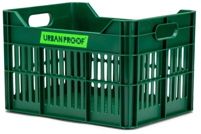 Recycled Bike crate Urban Proof Junior 15 Liter - Retro Green