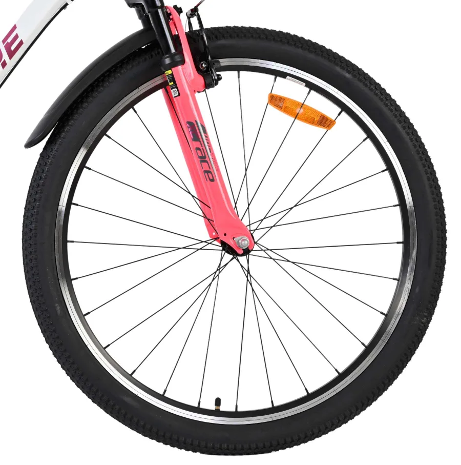 Volare XC Race Kinderfiets – 26 inch – Nexus 3 – Wit/Roze — foto 3