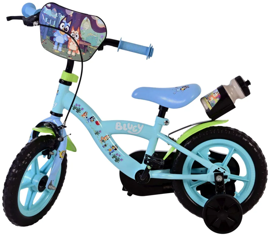 Bluey Kinderfiets – Jongens – Mag Wheels – 12 inch – Blauw — foto 12