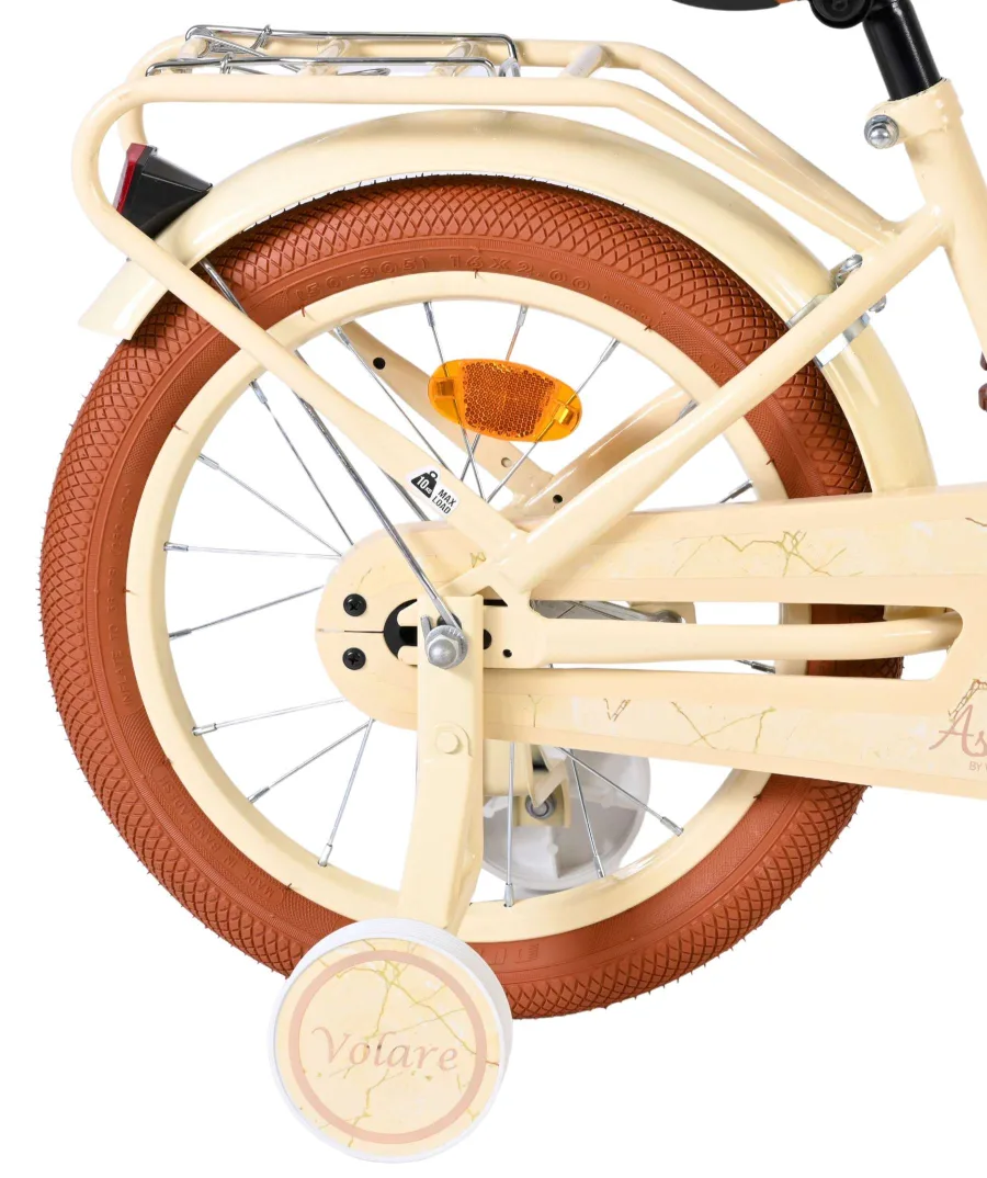 Volare Ashley Kinderfiets - Meisjes - 16 inch - Creme — foto 2