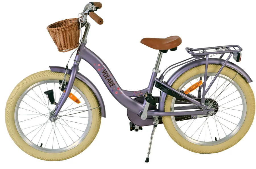 Volare Blossom Kinderfiets – Meisjes – 20 inch – Paars — foto 9