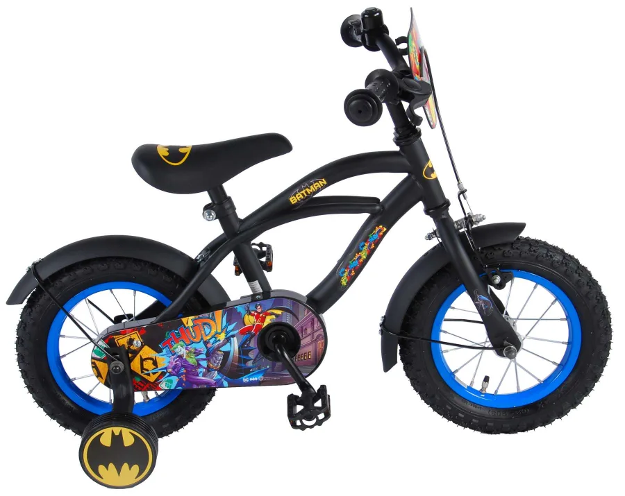 Batman Kinderfiets – Jongens – 12 inch – Zwart