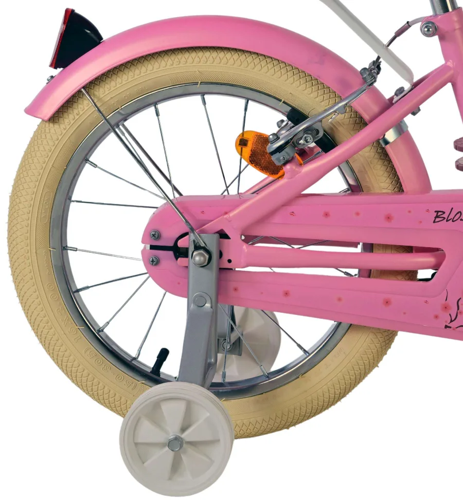 Volare Blossom Kinderfiets – Meisjes – 16 inch – Roze – Twee Handremmen — foto 3