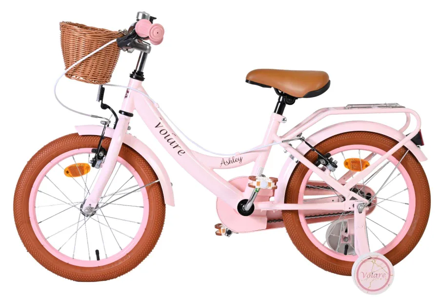 Volare Ashley Kinderfiets - Meisjes - 16 inch - Roze - Twee Handremmen — foto 7