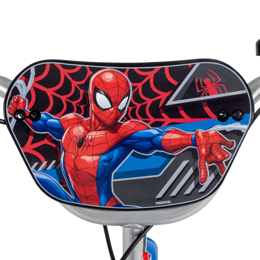 Spider-Man Kinderfiets - Jongens - 12 inch - Rood Blauw - Twee handremmen — foto 8