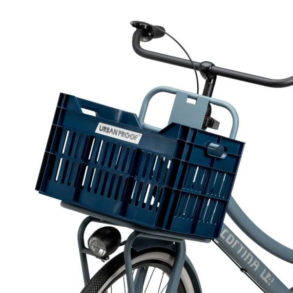 Gerecyclede Fietskrat Urban Proof Click 30 Liter donker blauw — foto 3