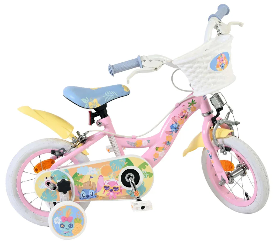 Koala Kinderfiets – Meisjes – 12 inch – Roze – Twee Handremmen — foto 10