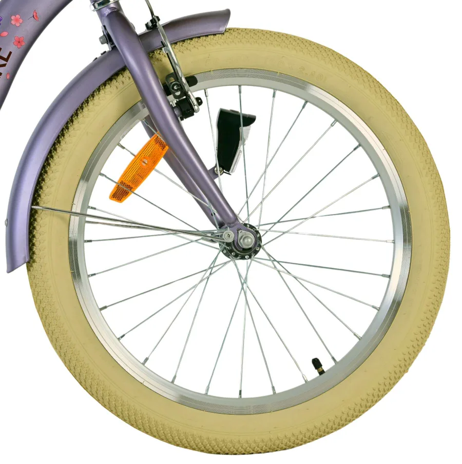 Volare Blossom Kinderfiets – Meisjes – 20 inch – Paars — foto 3