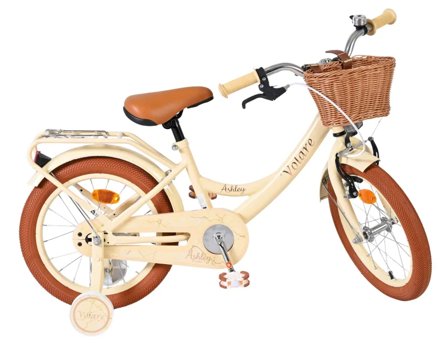 Volare Ashley Kinderfiets - Meisjes - 16 inch - Creme — foto 10