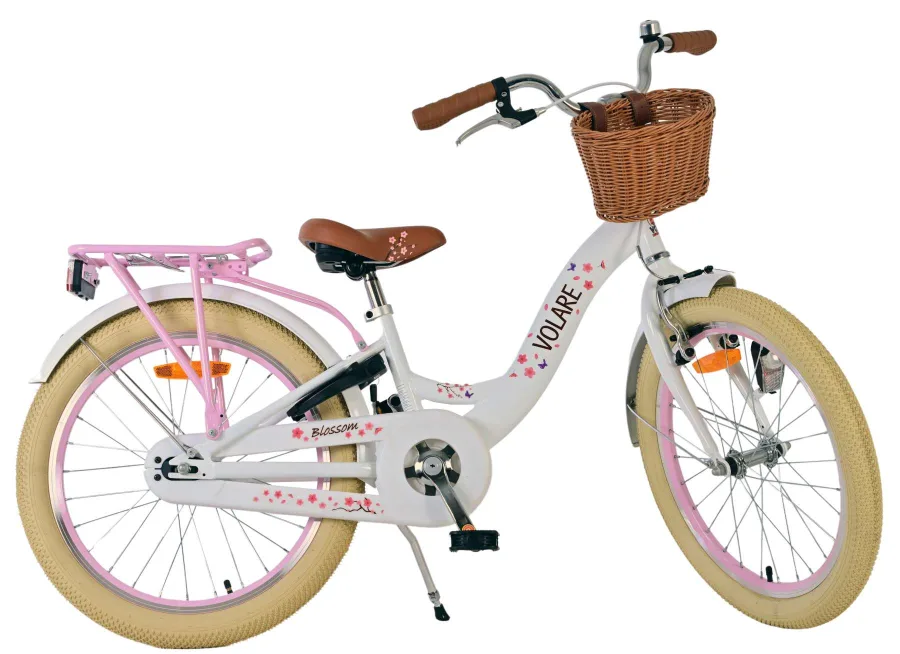 Volare Blossom Kinderfiets – Meisjes – 20 inch – Wit — foto 12