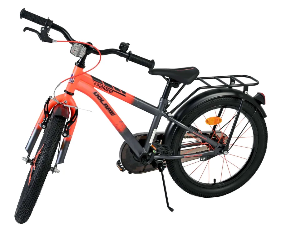 Volare Thombike Kinderfiets – Jongens – 18 inch – Oranje Grijs — foto 10