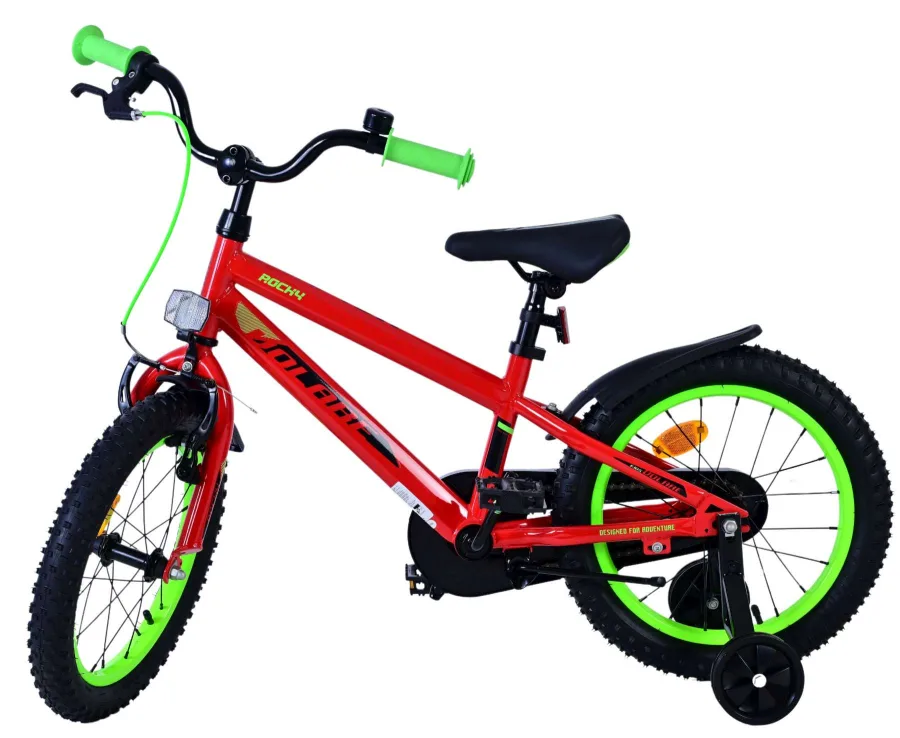 Volare Rocky Kinderfiets – Jongens – 16 inch – Rood — foto 10