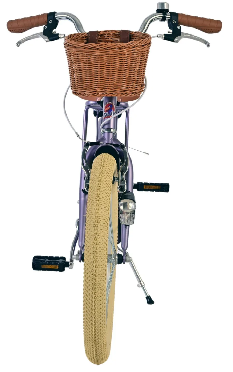 Volare Blossom Kinderfiets – Meisjes – 20 inch – Paars – Twee handremmen — foto 8