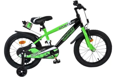 Volare Sportivo Kinderfiets – Jongens – 16 inch – Groen Zwart