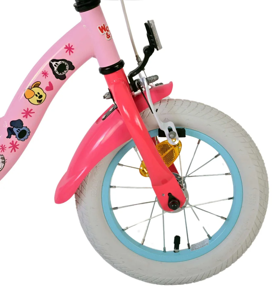 Woezel & Pip Kinderfiets – Meisjes – 12 inch – Roze — foto 6