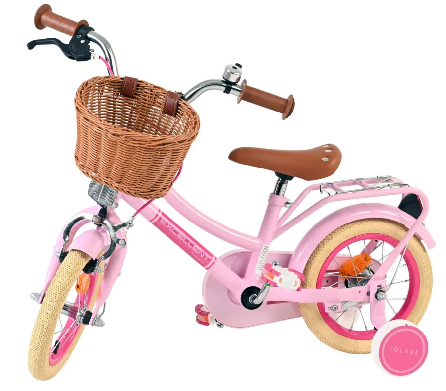 Volare Excellent Kinderfiets – Meisjes – 12 inch – Roze — foto 10