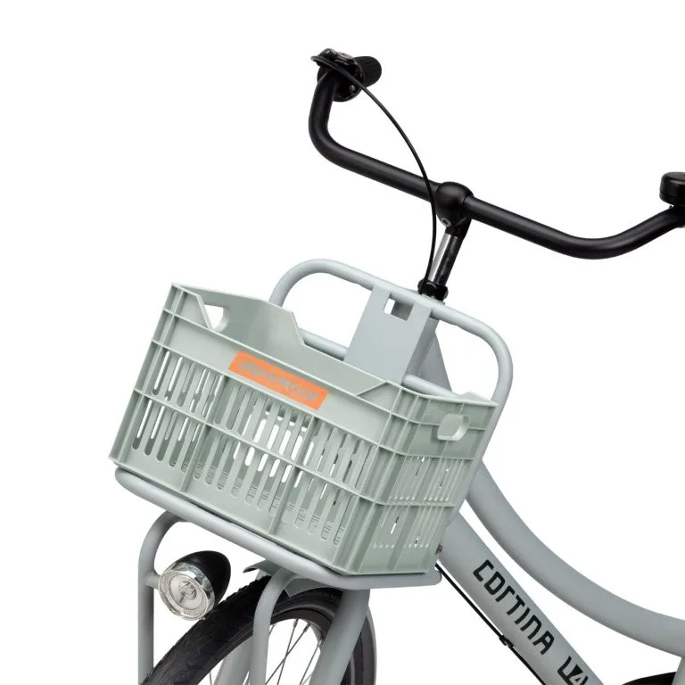 Recycled Bike crate Urban Proof Junior 15 Liter - Misty Mint green — foto 7
