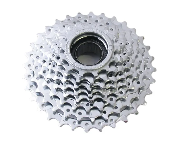 Freewheel 8 speed Sunrace MFE60 13-32 tands chroom — foto 2